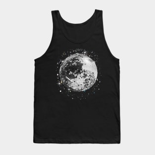 Black And White Disco Tank Top